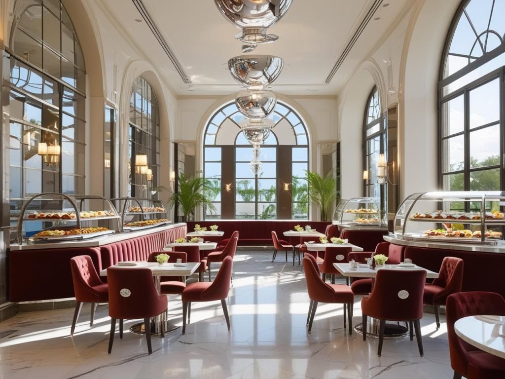 luxurious cafetaria