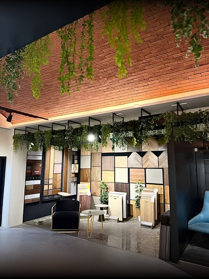 Premium tiled interior